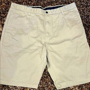 Volcom Tan Flat Front Shorts Classic Design